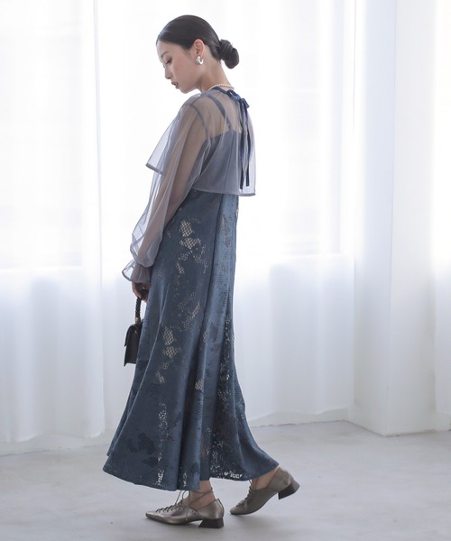 セール】チュールボレロセット メニーウエイ パーティー ドレス 結婚式