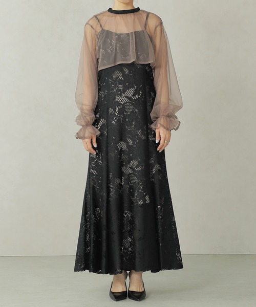 セール】チュールボレロセット メニーウエイ パーティー ドレス 結婚式