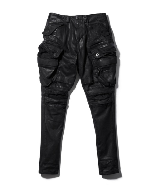 JULIUS（ユリウス）の「JULIUS/ユリウス/コーティングデニムガスマスク