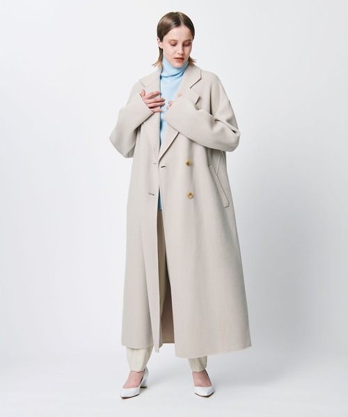 N.O.R.C（ノーク）の「ダブルロングリバーコート（チェスターコート