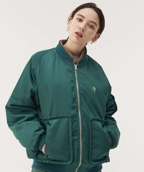 Not So Ape（ノットソーエイプ）の「バックロゴ ボンバージャケット