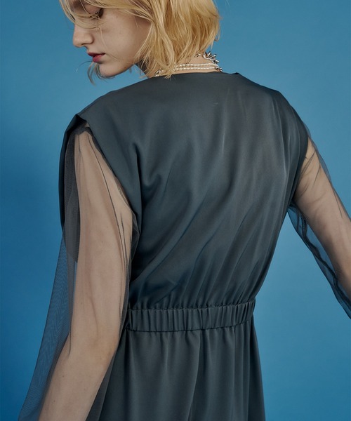 Standout collar all-in-pants（パンツドレス）｜et.UNiVER（エト