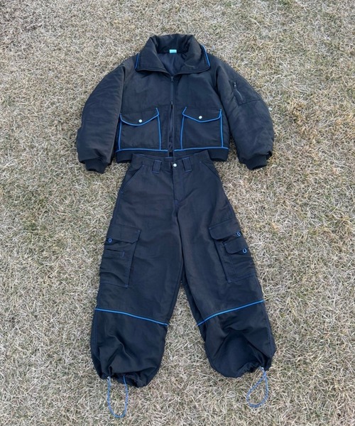 a2oパイピングバギーブルゾン a2o】パイピングバギーブルゾン