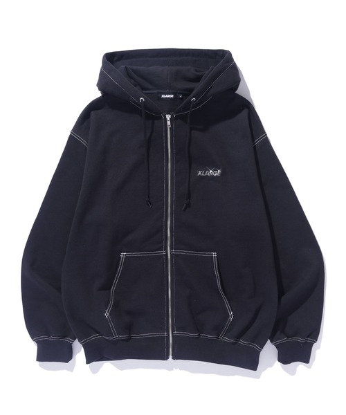 XLARGE（エクストララージ）の「RHINESTONE OG ZIP HOODED SWEATSHIRT