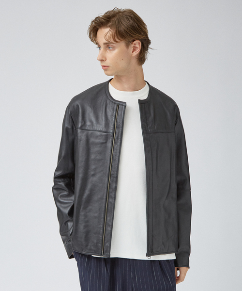 レザージャケット 人気 アバハウス ABAHOUSE メンズ 羊革 ラムレザー