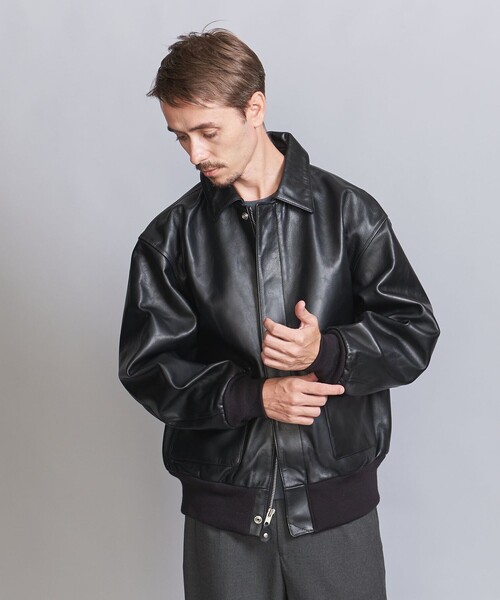 supreme schott A-2 フライト ジャケット レザージャケット M supreme