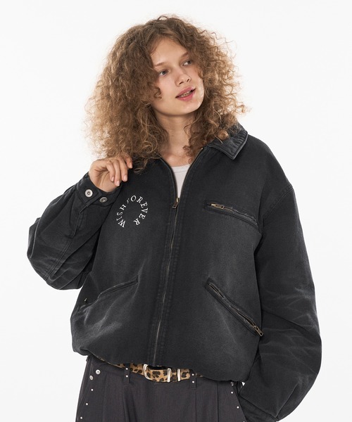 5color × 3size 】DRAW CODE VINTAGE LIKE SHORT DAC JACKET/ドロー