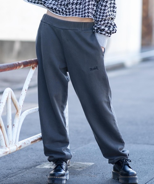 X-girl（エックスガール）の「PIGMENT DYED SWEAT PANTS（スウェット