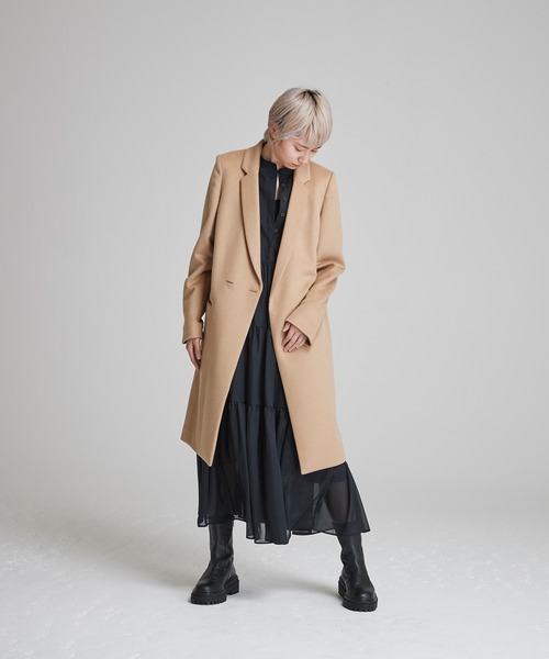 NOISE MAKER（ノイズメーカー）の「Cashmere chester coat（チェスター