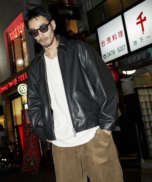 FREAK'S STORE/フリークスストア Calf Leather ミニマル シングル