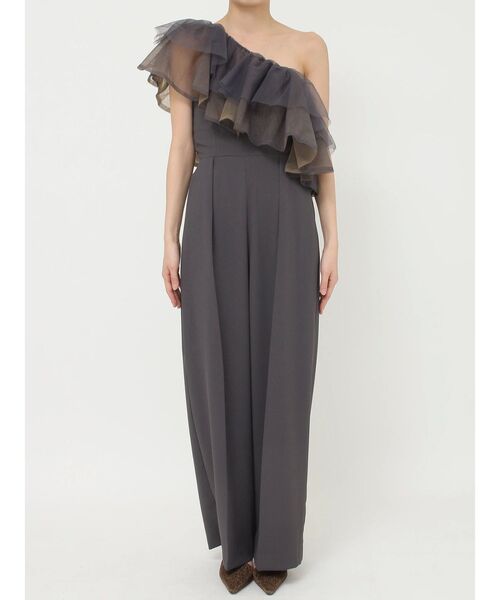 LAGUNAMOON（ラグナムーン）の「LADYチュールカラーベアパンツドレス