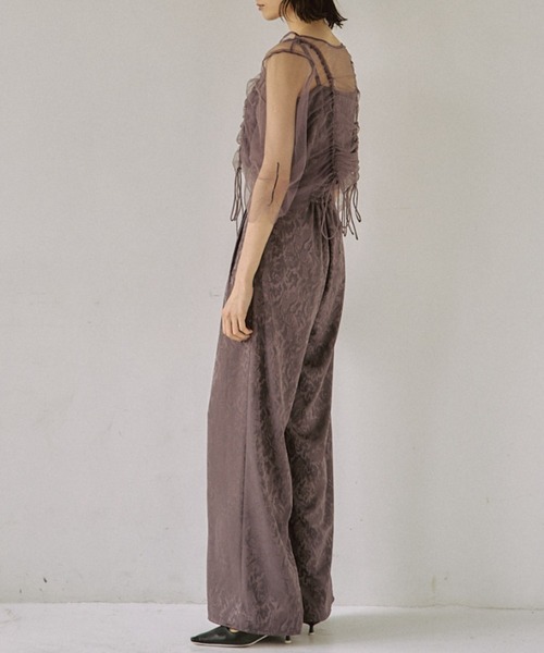 LE'RURE（リルアー）の「Many way tulle pants dress【低身長向け