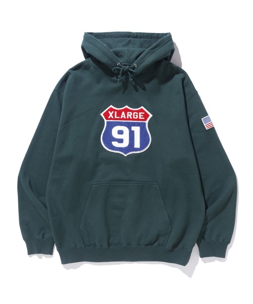 ASPARAGUS パーカー（フーディ） XL 緑色 XLARGE（エクストララージ