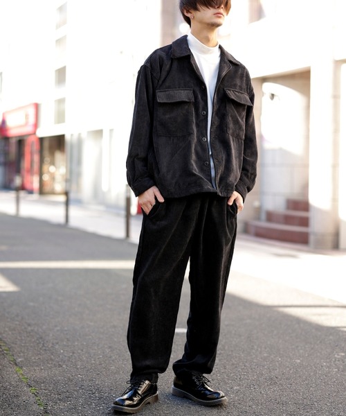セール】太コーデュロイ CPOジャケット シェフパンツ セットアップ