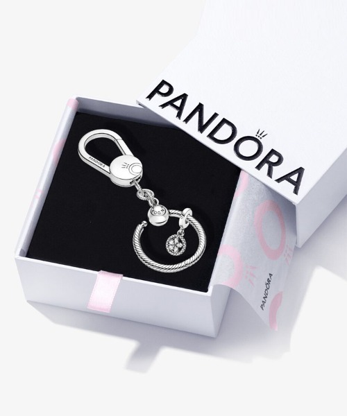 スノーフレーク チャーム ホルダー ギフトセット（キーホルダー