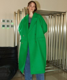 Maison Specialグリーン チェスターコート