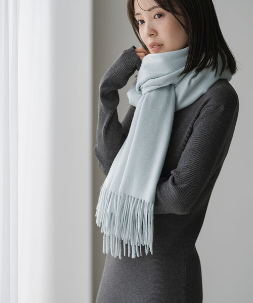 Noble（ノーブル）の「original カシミヤファーストール◇（マフラー