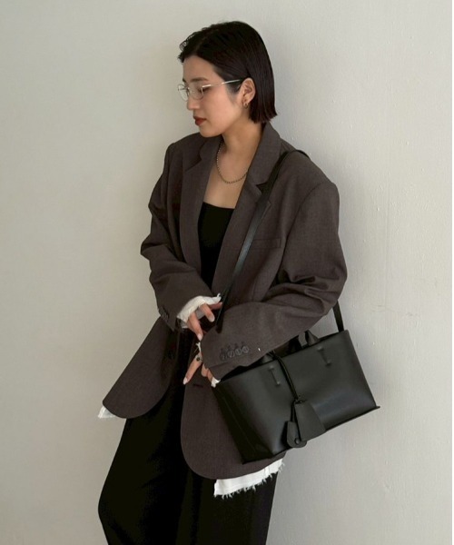 Useful Leather Bag(M)（トートバッグ）｜TODAYFUL（トゥデイフル）の