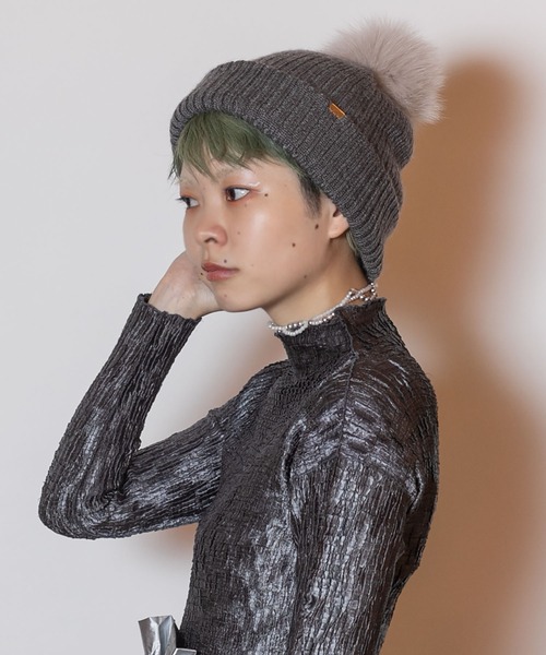 CA4LA（カシラ）の「EX PLATINA FOX 5（ニットキャップ/ビーニー