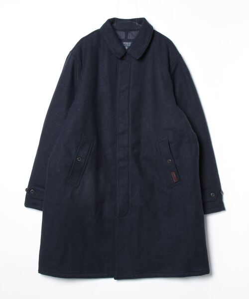 セール】Langdon ウール ウォーキング コート（ステンカラーコート