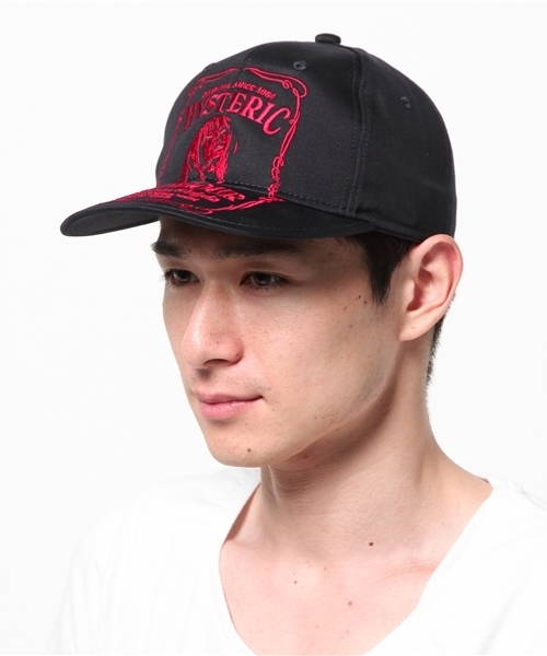 ヒステリックグラマー 刺繍 キャップ レア HG RAINBOW刺繍 キャップ