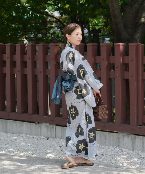 花柄 浴衣 等身大 ペコちゃん 花柄 浴衣 等身大 ペコちゃん swipe→5