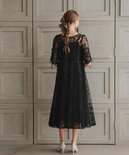 Dorry Doll レールレイヤードドレス ブラック Dorry Doll ドリードール