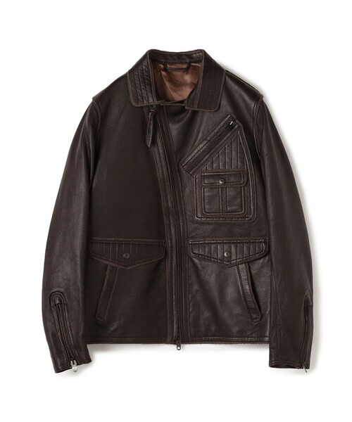 セール】ゴートレザー ライダースジャケット（ライダースジャケット