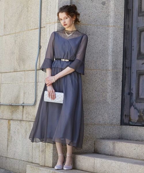 Dorry Doll（ドリードール）の「ラメチュールシフォンドレス