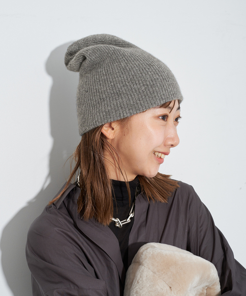 セール】fluffy beanie（ニットキャップ/ビーニー）｜Plage