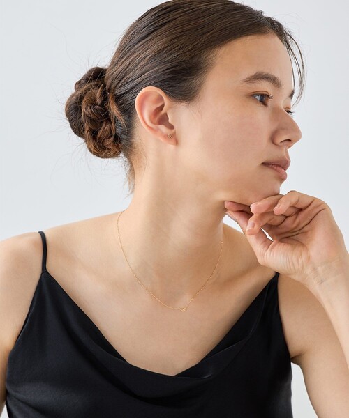 K18YG リボン ピアス（ピアス（両耳用））｜ete（エテ）のファッション