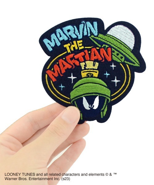セール】Looney Tunes ルーニー・テューンズ/シールワッペン マービン
