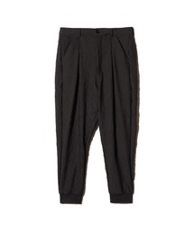 glambグラム レイズジョッパーズパンツ ストレッチ 裾リブ ブラック