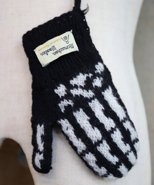 乱痴気（ランチキ）の「【MacMahon Knitting MillsKnit】 Gloves-Bone