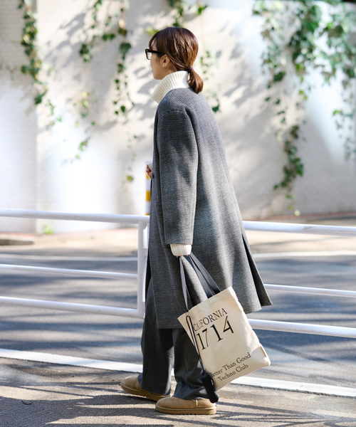 セール】ミニチェックコート（その他アウター）｜FRAMeWORK（フレーム