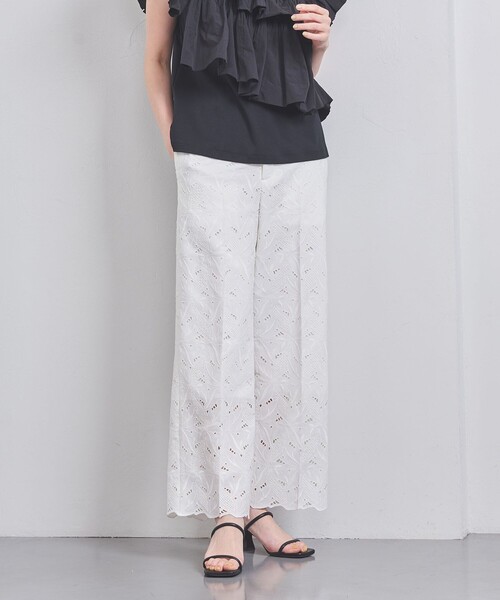 UNITED ARROWS（ユナイテッドアローズ）の「スカラップレース パンツ