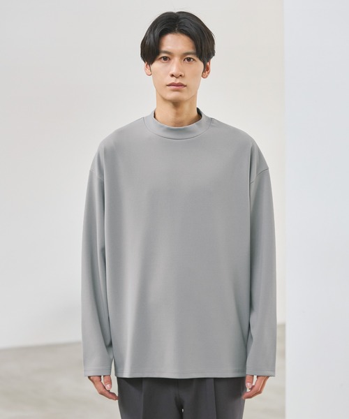 静電気防止ドライアムンゼンクルーネック&モックネックベーシック