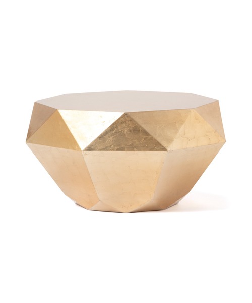 ダイヤモンドテーブル L ゴールド（W700）（家具）｜Francfranc