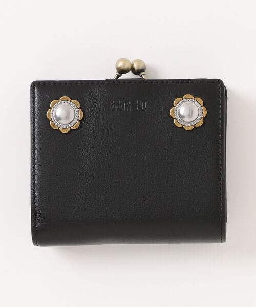 ANNA SUI（アナスイ）の「ヴィンテージボタン 口金二つ折り財布（財布