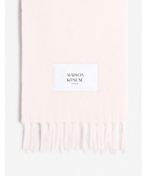 BABY ALPACA PLAIN SCARF（マフラー）｜Maison Kitsune（メゾンキツネ