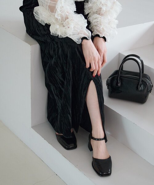 セール】【結婚式/オケージョン/2サイズ展開】シアーチェック×ベロア