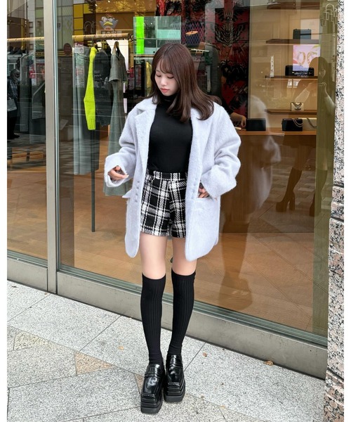 セール】シャギーオーバージャケットコート（その他アウター）｜Darich