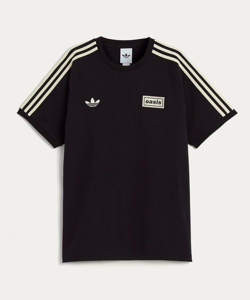 adidas Originals × Oasis ツアースリーストライプス Tシャツ