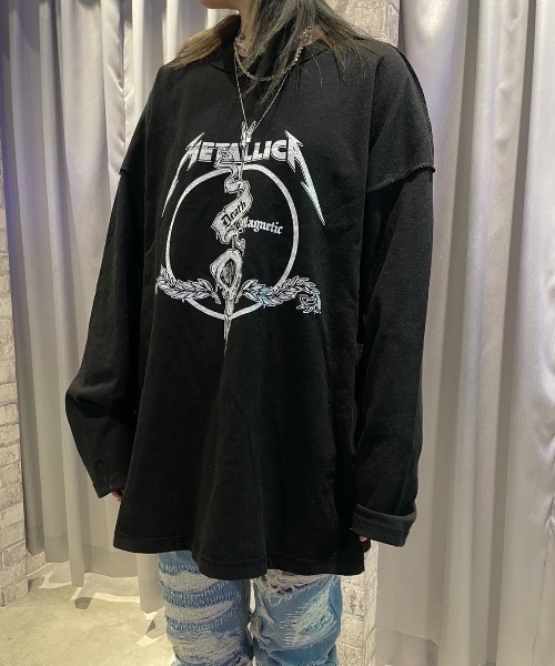 セール】【Never mind the XU】METALLICA long sleeve tee / 【ネバー