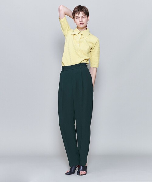6（ロク）の「＜6(ROKU)＞GEORGETTE TUCK PANTS 2/パンツ（その他