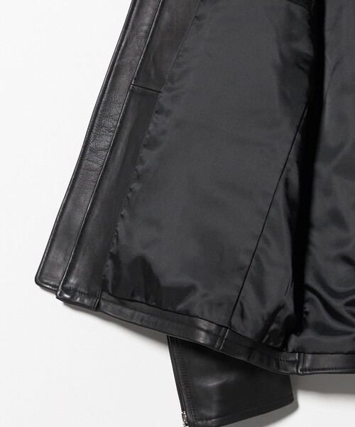 シープレザー シングル ライダース ジャケット（ライダースジャケット