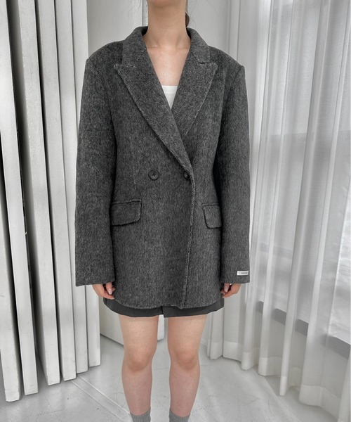 lawgy（ラウジー）の「handmade herringbone jacket outer