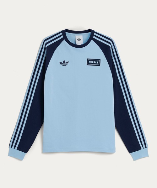 adidas Originals × Oasis ツアー スリーストライプス 長袖Tシャツ