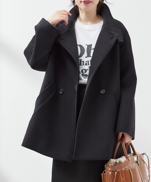 セール】MANTECO GIOLICA スタンドショートコート（その他アウター