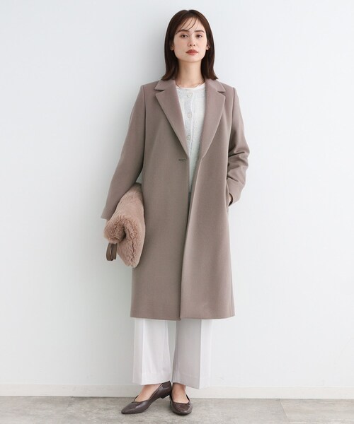 セール】【ウール】名品チェスターコート（チェスターコート）｜INDIVI